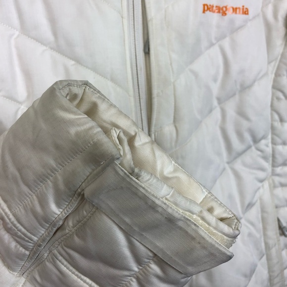 Patagonia White Puffer Jacket Sz S - Picture 9 of 16